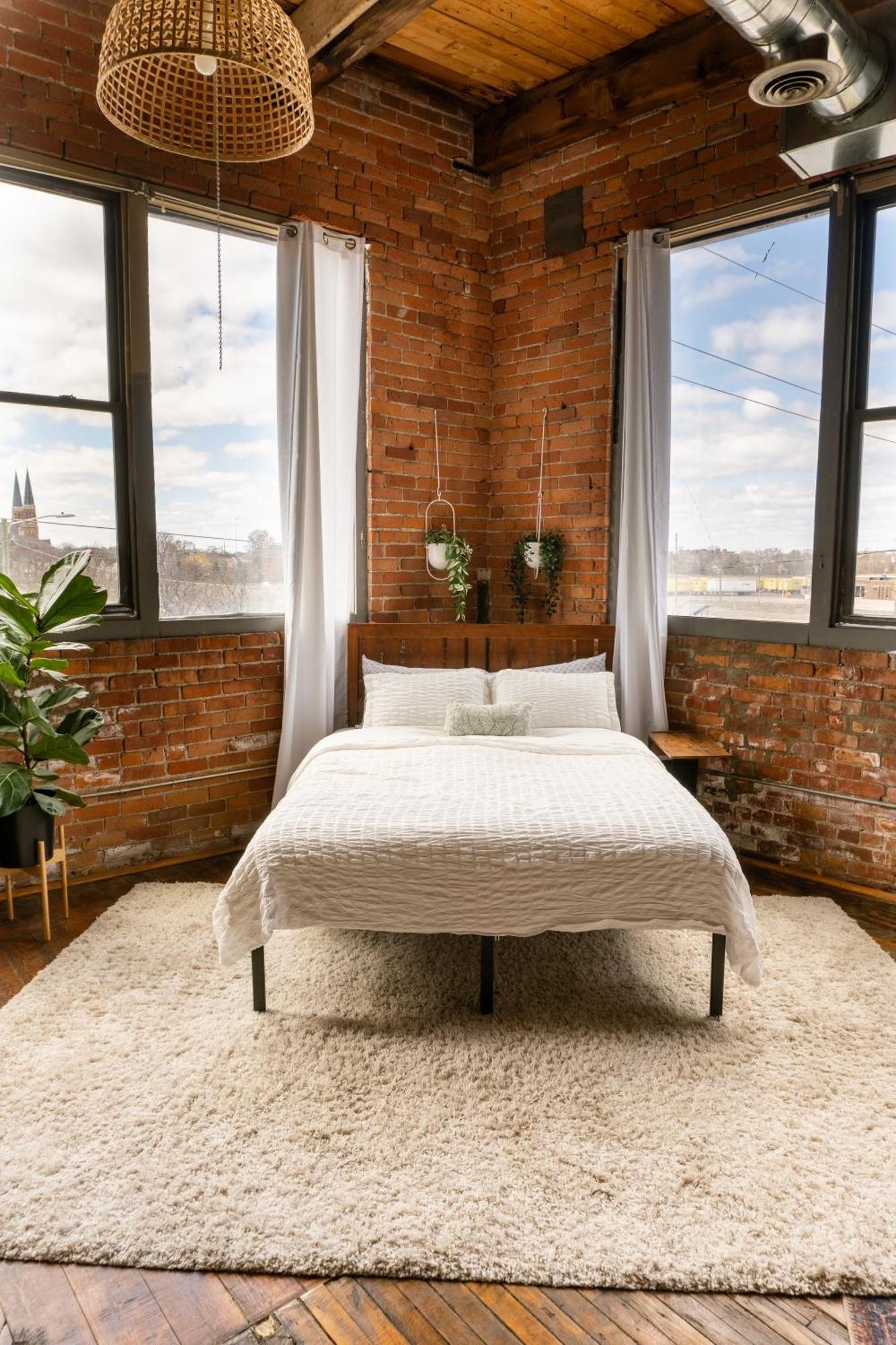 דטרויט 420 Friendly Canada Bridge View Loft Downtown Free Parking מראה חיצוני תמונה